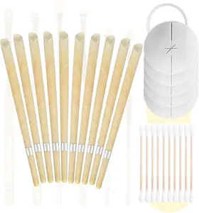 Ear Candling, a 10-piece family travel ear cleaning set that is easy to use and suitable for both men and women.