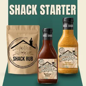 Shack Starter – Sauce Shack - 3-Piece BBQ Sauce & Rub Bundle