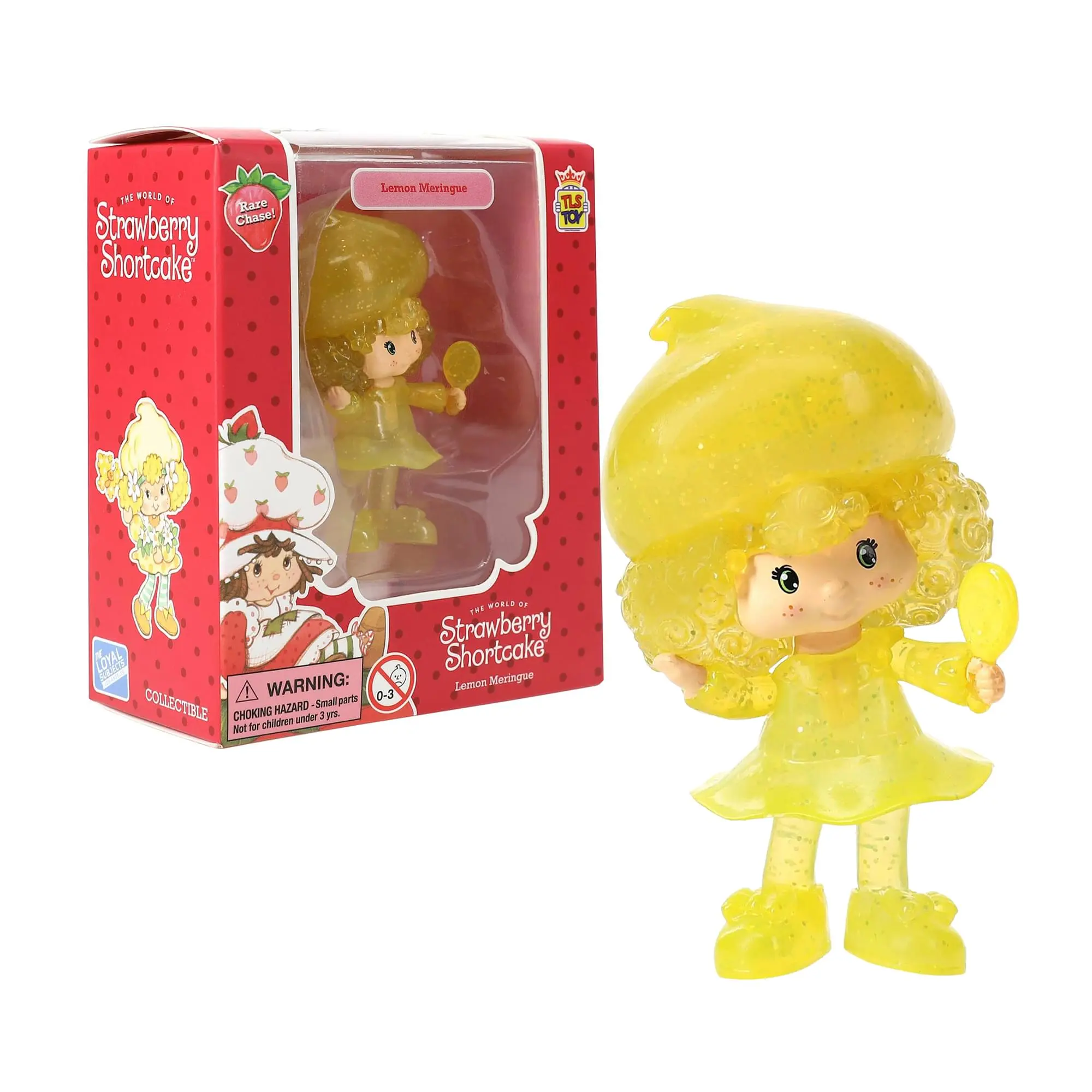 Strawberry Shortcake 2.5-Inch Figure | Lemon Meringue (Clear Chase)