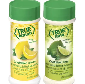 True Lemon Two Pack - Lemon Shaker and Lime Shaker, Powder True Lemon Two Pack - Lemon Shaker and Lime Shaker, Powder