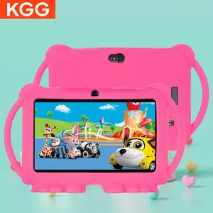 KGG 7-Inch Dual Camera Tablet, Android 12 Touchscreen Tablet with Shockproof Case, Educational Parental Control Tablet.
