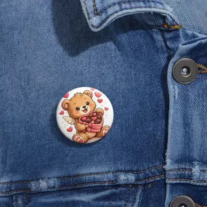 Fix Pin Buttons | Custom Enamel Style Button Pins