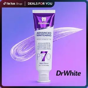 7-Pro Toothpaste Whitening, Purple Whitening Formula with 7 Probiotics, Deep Enamel Repair, Fresh Breath, Daily Enamel Care Oral Intensive #SummerVibes