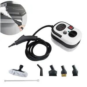 Portable Handheld Steam Cleaner, 2500W High-Pressure Steamer with 6 Adjustable Levels and Fast Heat-Up for Kitchen, Car Detailing, and Tile Cleaning