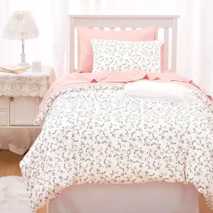 - Floral Duvet Cover Set,  Cottagecore Aesthetic Cute Flower  for Women Teen Girls, Soft Lightweight Beddg, 3-, Pk, Tw/Tw XL Size