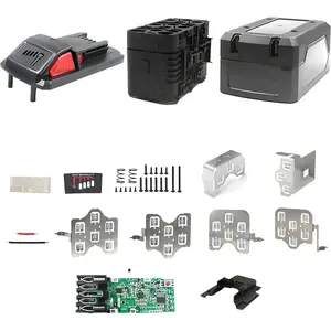 Battery Case Housing for M18 48-11-1890 18V – 15-Cell 18650 DIY Repair Shell Kit (Battery Not Included)