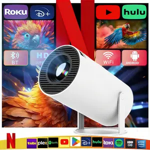 Outdoor Fun Mini Projector with 5G Wi‑Fi and Bluetooth — 720p Full HD, Portable Android Home Theater Audio with Bluetooth Connectivity