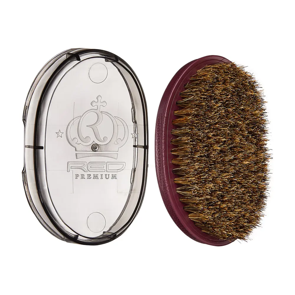 RED by KISS BOW WOW X 360 Power Wave Premium Boar Brush with Case RED by KISS BOW WOW X 360 Power Wave Premium Boar Brush with Case