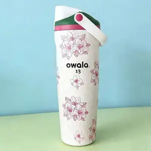 NEW Owala FreeSip “Azalea 13” Golf 30oz Water Bottle Special Edition Sealed Gift