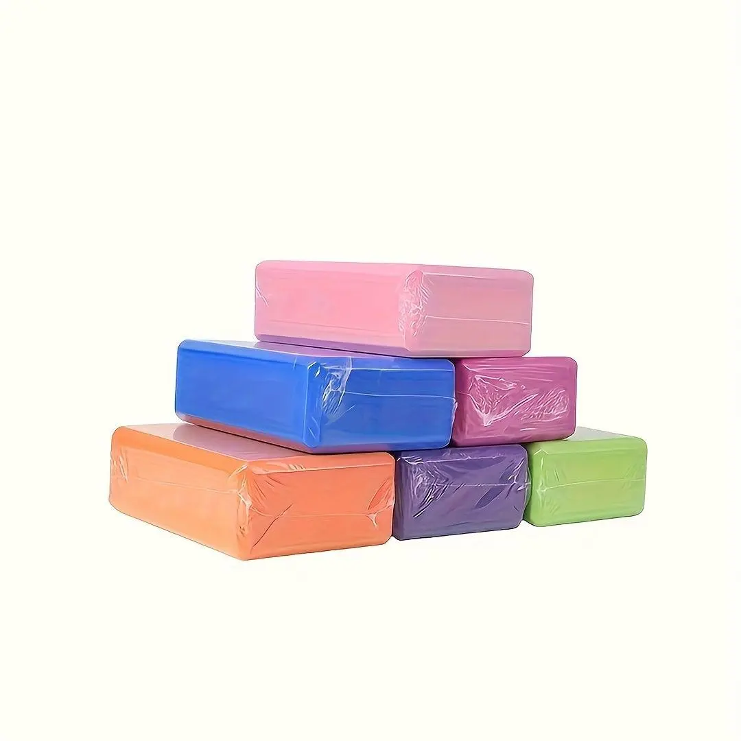 High-Density Yoga Brick, Dance Practice Foam Block, Single Pack, 75mm Thickness, Ideal for Yoga and Dance Training, Yoga Accessories, Yoga Equipment