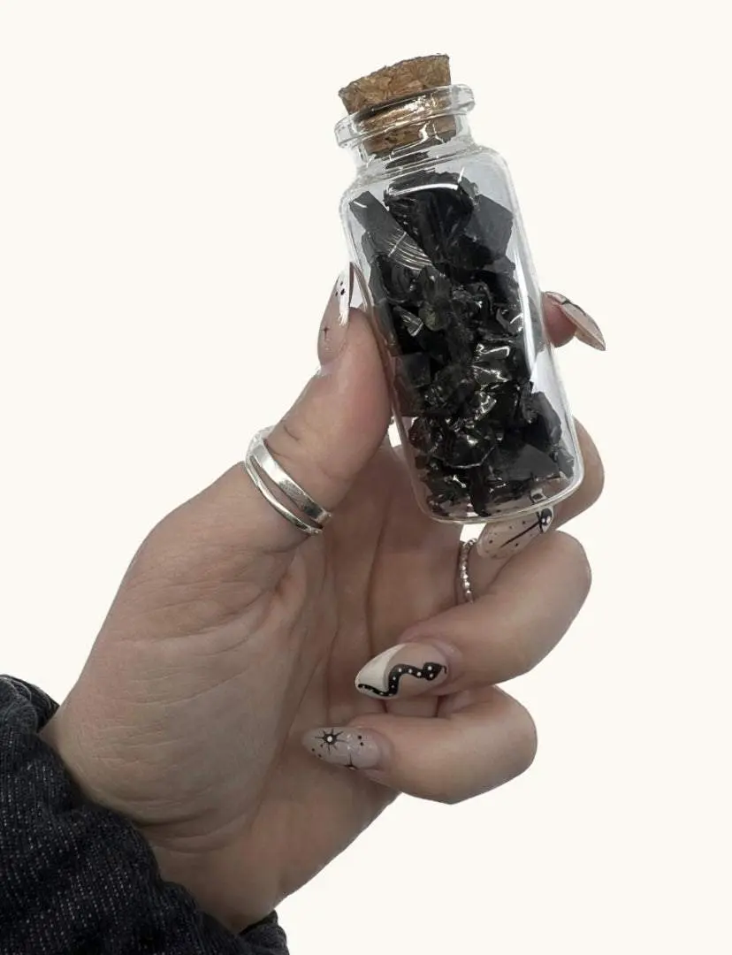 Jar of Colombian Shungite