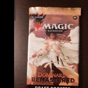 Magic The Gathering Dominaria Remastered Draft Booster Pack