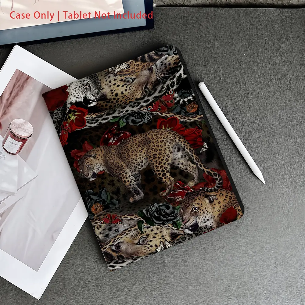 A Tablet Case with Pen Holder, Tablet Covers, Protective Cover, Casing, for iPad Pro11/iPad (8th Gen)/iPad Air 4/5/iPad 10th Generation/Galaxy Tab S10+/S9/A9/Xiaomi6/6PRO/7/7PRO/Redmi se