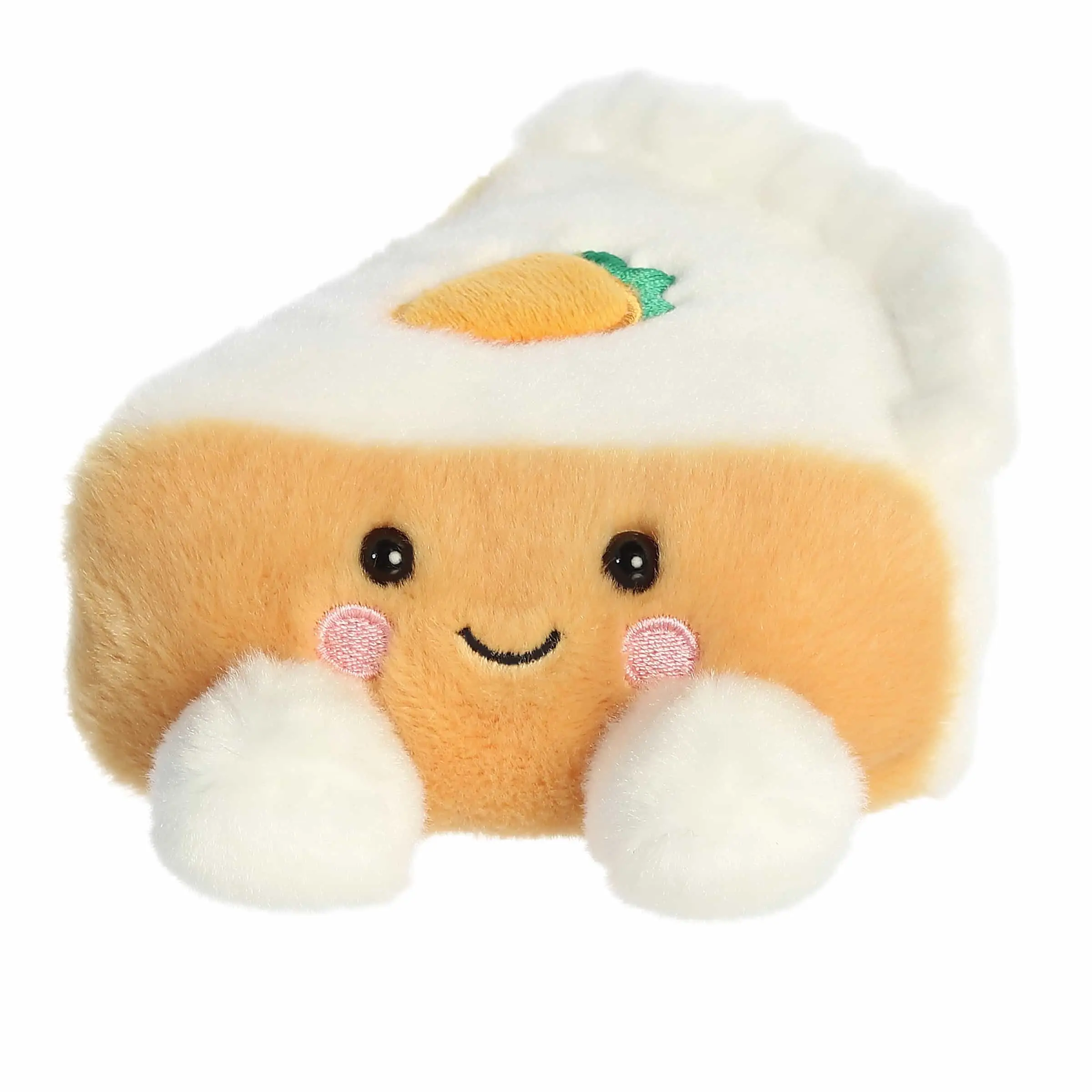 Palm Pals Adorable Carrie Carrot Cake 5 inch Orange Mini Soft Plush Collectable Stuffed Animal
