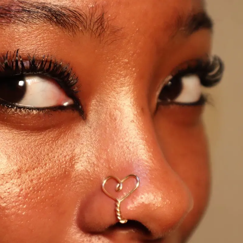 Heart Nose Cuff