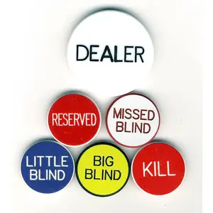 Dealer Button & Lammer Poker Set