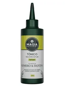 Magia Natural Hair Tonic for Men – Rosemary & Biotin 120ml - Tonico Capilar Hombres Romero, Biotina  Stops Hair & Beard Loss - results in few weeks