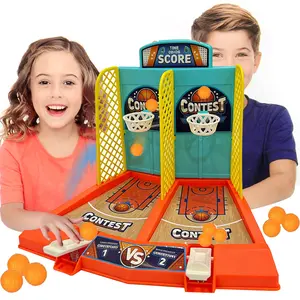 Finger Basketball Shooter Toy, Dual Court Design - Desk Fun That Brings Nonstop Entertainment to Office Breaks, Parties & Family Time!