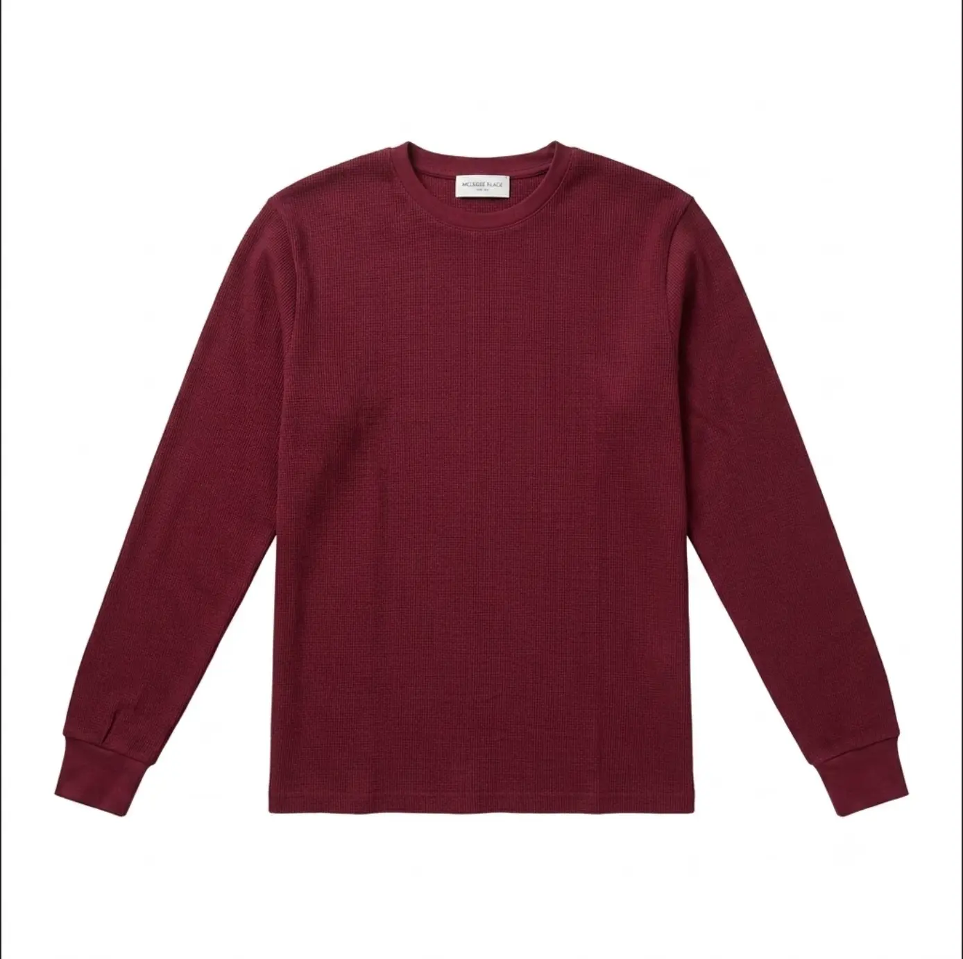 Melrose Place Men's 'Arden' Waffle Knit Long Sleeve Thermal Shirt
