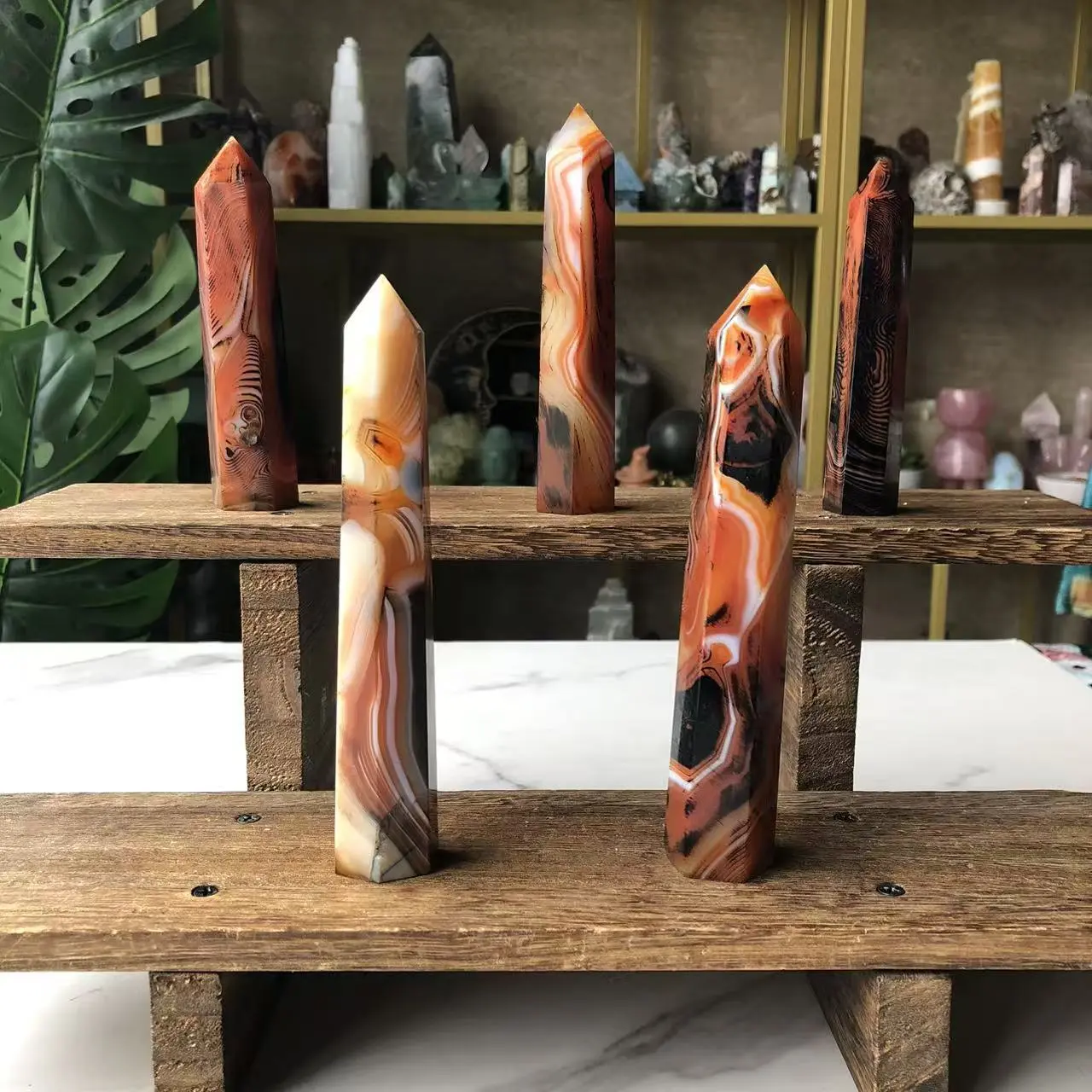 Crystal Red Sardonyx Point Collection 2