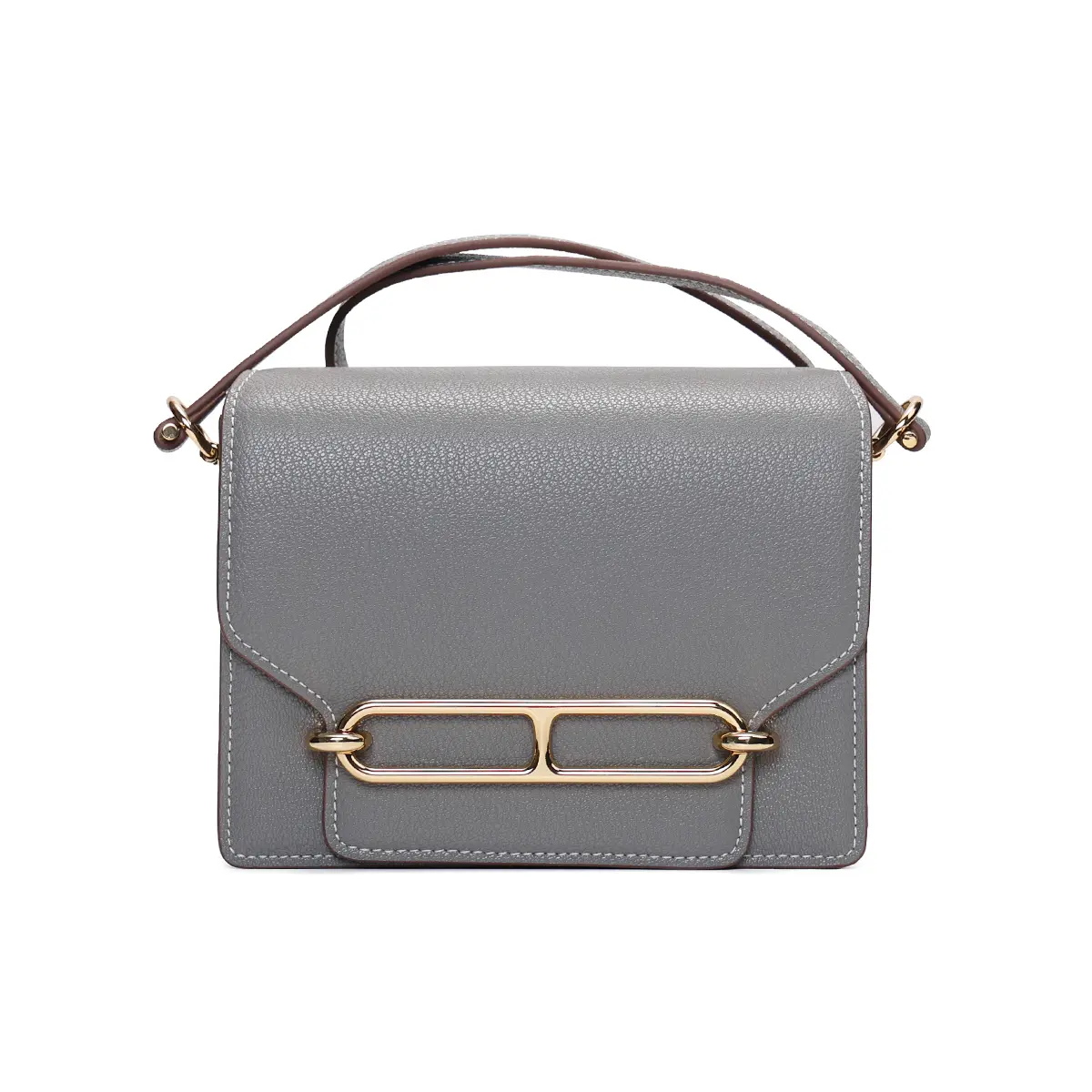 All-match and fashionable. Classic lady's pig nose-shaped tofu bag, can be carried over the shoulder or diagonally. Crossbody Purses