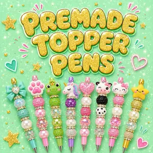 Pre-made small/large topper pens