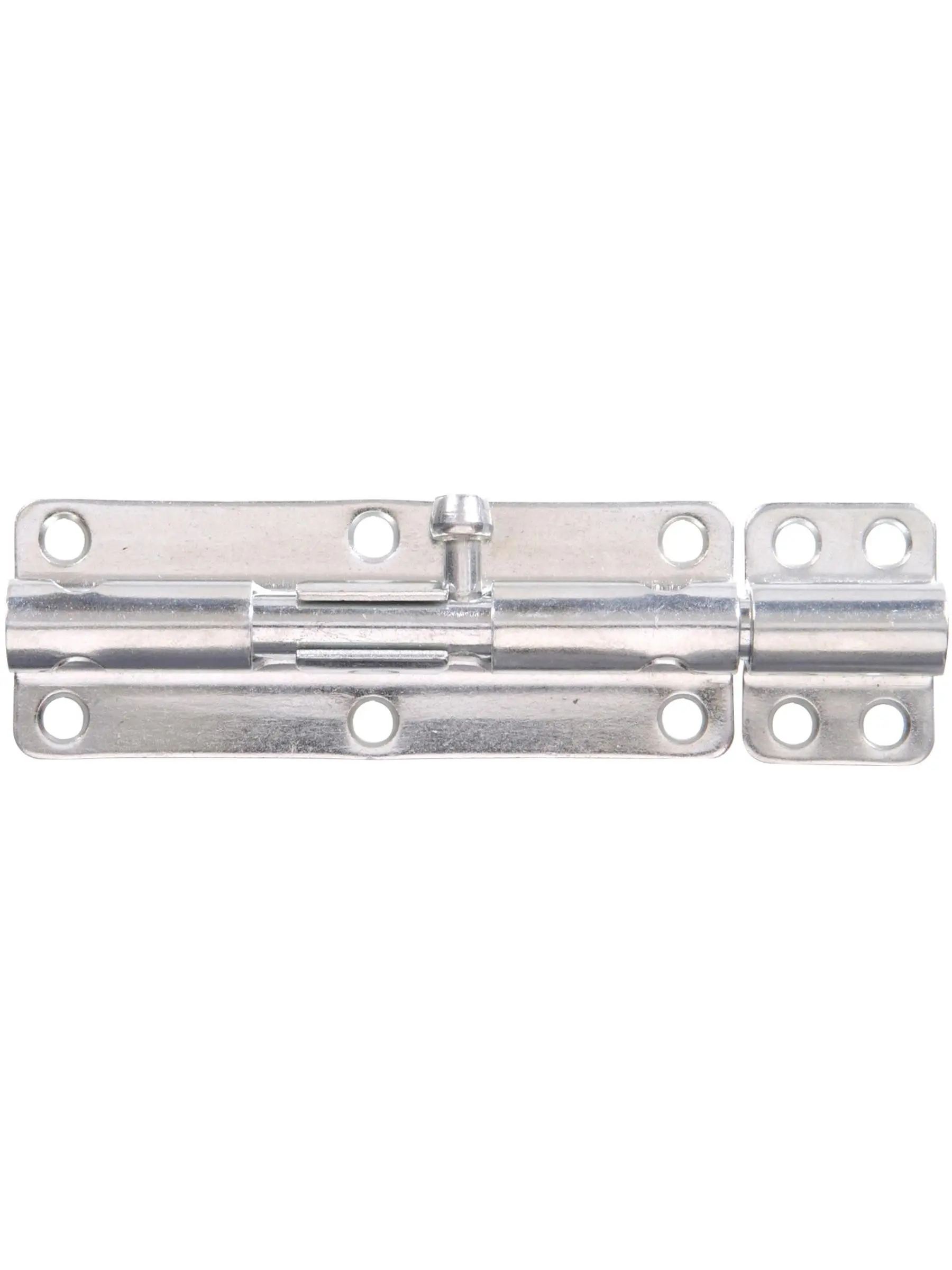 Heavy Duty Zinc Barrel Bolt - 6 in. - Carded, Ideal for Garden, Lawn, Leisure Door Hardware Applications