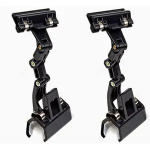 Adjustable Document Holder for Typing, Rotatable Paper Copy Holder Clip, Handy Artist Supplies Clamp, Computer Typing Proofing Folder (2 Packs)