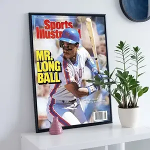 New York Mets Darryl Strawberry Sports Illustrated Cover Poster - NO FRAME