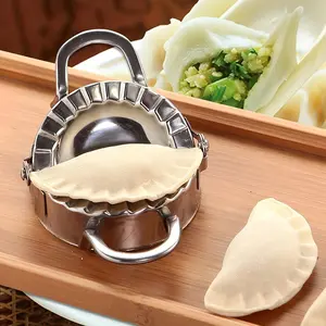 Stainless Steel Dumpling Machine, Easy Bagging And Cutting Tools, Baking Tools, Creating Perfect Dumplings, Pies And Pastries- Essential Kitchen Gadgets, Christmas, Halloween, Thanksgiving, Holiday Gifts