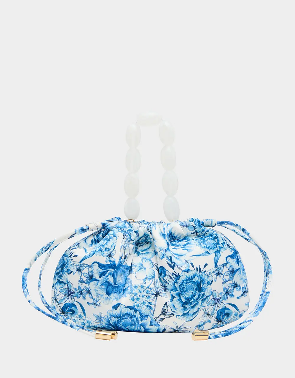 DRAWSTRING POUCH BLUE