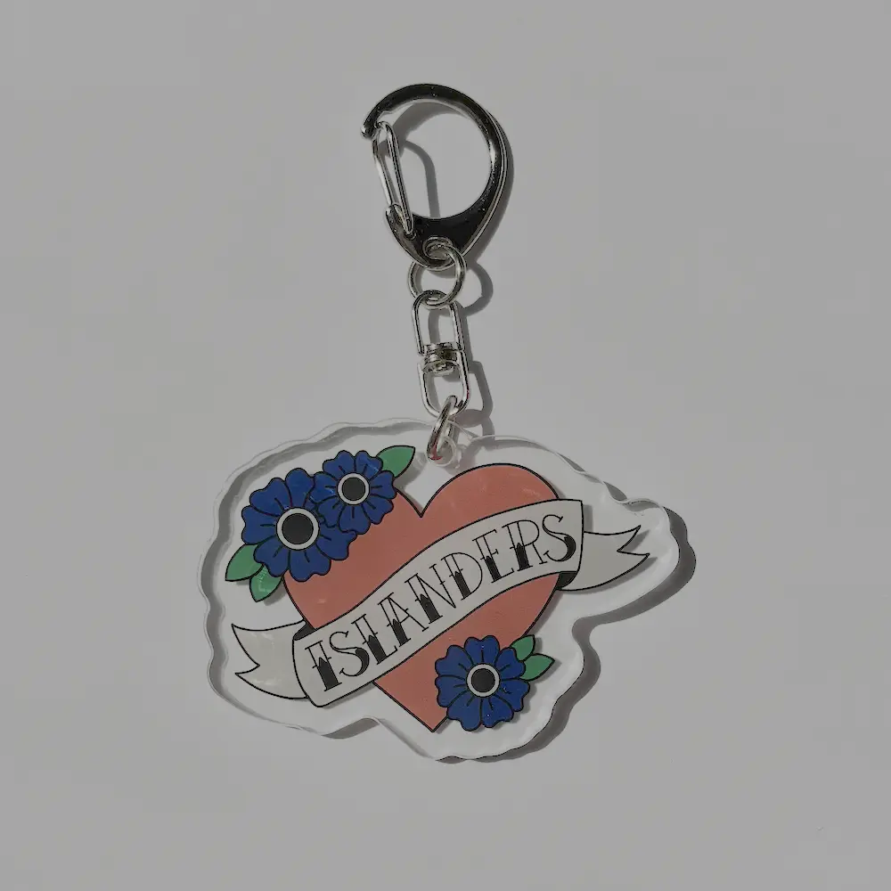 Islanders Hockey Acrylic Keychain