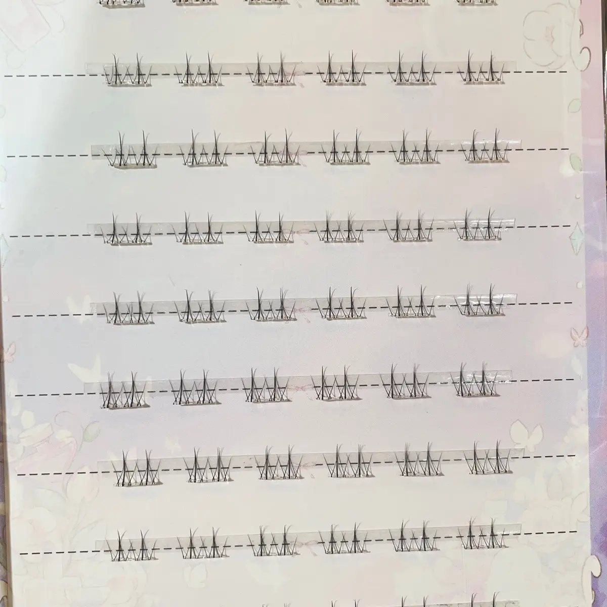 Nana self-adhesive bottom eyelashes(5mm)
