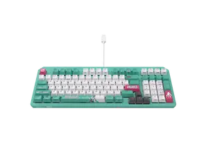 ASUS TUF Gaming K3 Gen II Hatsune Miku Edition Optical-Mechanical RGB Keyboard with IP57 Waterproof and Dust Resistance