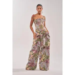 SUNFLOWER FIELDS WILD LEG PANT