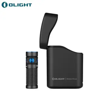 Olight USA Inc Premium Edition Black Anodized Portable Flashlight, 4-Pack, 12/60/300/600/1300 Lumens White LED Torch for Camping & Hiking