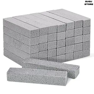 36 Pack Pumice Stones for Toilet Cleaning Bowl Stick,Pumice Scouring Pad Pumice Stick Cleaner for Cleaning Toilet, Bathtubs, Kitchen Sink, Grill, Household, For Halloween And Christmas