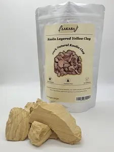 LAKABA Premium Narat Ten Layer Yellow Pure Natural Cosmetic Grade Powder No Additives 200g 7oznian Authentic Edible Chalk,summervibes