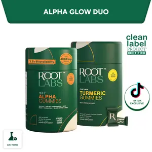 The Glow Duo | Alpha 10-in-1 + Curcumin Turmeric Gummies | New Year New Me Edition | Energy, Antioxidant Support & Daily Balance | Start 2026 Strong