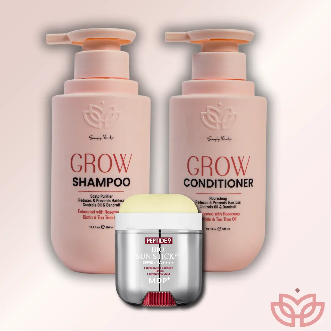 The Favorites - Grow Shampoo, Conditioner and Bio Sunstick The Favorites - Grow Shampoo, Conditioner and Bio Sunstick