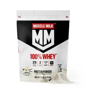 Muscle Milk 100% Whey Protein Powder Vanilla | 5 lb