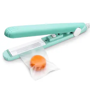 Mini Bag Sealer Heat Seal Machine - Mini Vacuum Sealer Mini Heat Sealer Machine Accessories  Sealer - Chip Bag Sealer Portable Plastic Bag Sealer Machine with 45'' Power  Impulse Heat Sealer