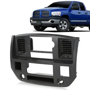 Fit For 2006-2008 Dodge Ram Dash Radio AC Vent Temp Climate Control Panel Bezel