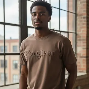 Forgiven Cotton T-Shirt - Comfortable Breathable Everyday Wear Simple Elegant Design Versatile Styling for Men Women