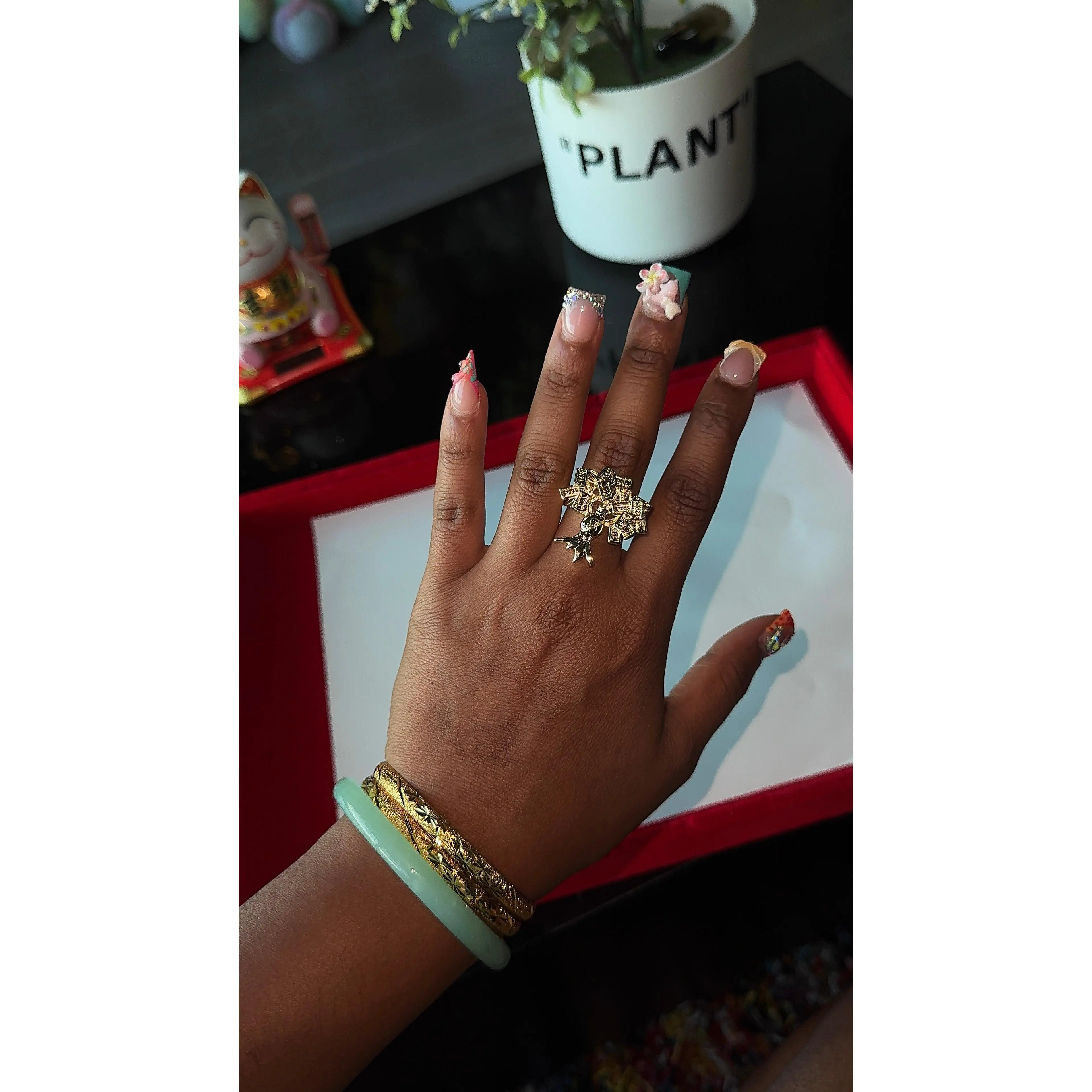 18K MoneyTree Ring