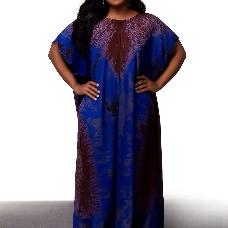 Dirac Kari 2-Piece Set (Dress + Gabasaar) Traditional Somali Dress with Matching Headscarf
