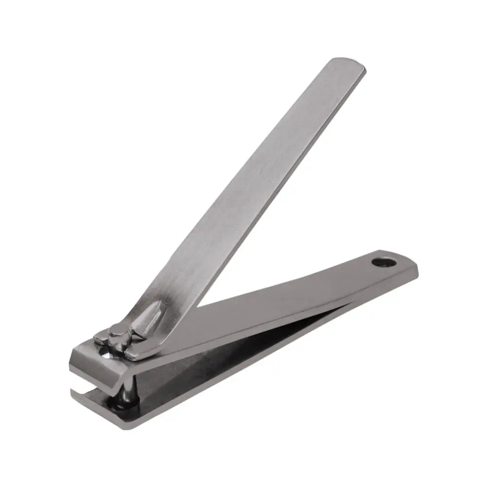 Satin Edge Heavy-Duty Toenail Clippers Tool Kit, 3.25in Stainless Steel Straight Blade for Even Cuts, Convenient Manicure & Pedicure Nail Care Tool, Nail Technician, Smooth Cuts, Metal, Safe Cut