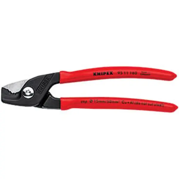 Knipex Cable Cutter with Stepcut Edges, Heavy-Duty Hand Cutting Tool for Wire Cutting, Cutter Wire Cutters