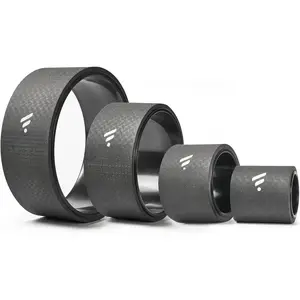 Yoga Wheel for  ,  Roller Wheel with Extra Cushion,  & Thickest , Stretches and Strengthens Core