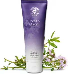 L’EUDINE Thyme Body Cream – 4fl oz Tomillo Massage Cream – Soothing Respiratory Tract and Airways – Support for Congestion and Sinuses for Kids and Adults – Great for allergies and Cold Season . Soothing and Calming.sensations. Sleep and breath better